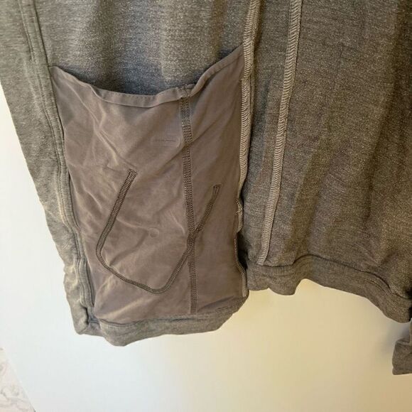 Lululemon Cardigan Sweater Open Front Drapey Wrap Athleisure Gray women’s 6 - Picture 8 of 11